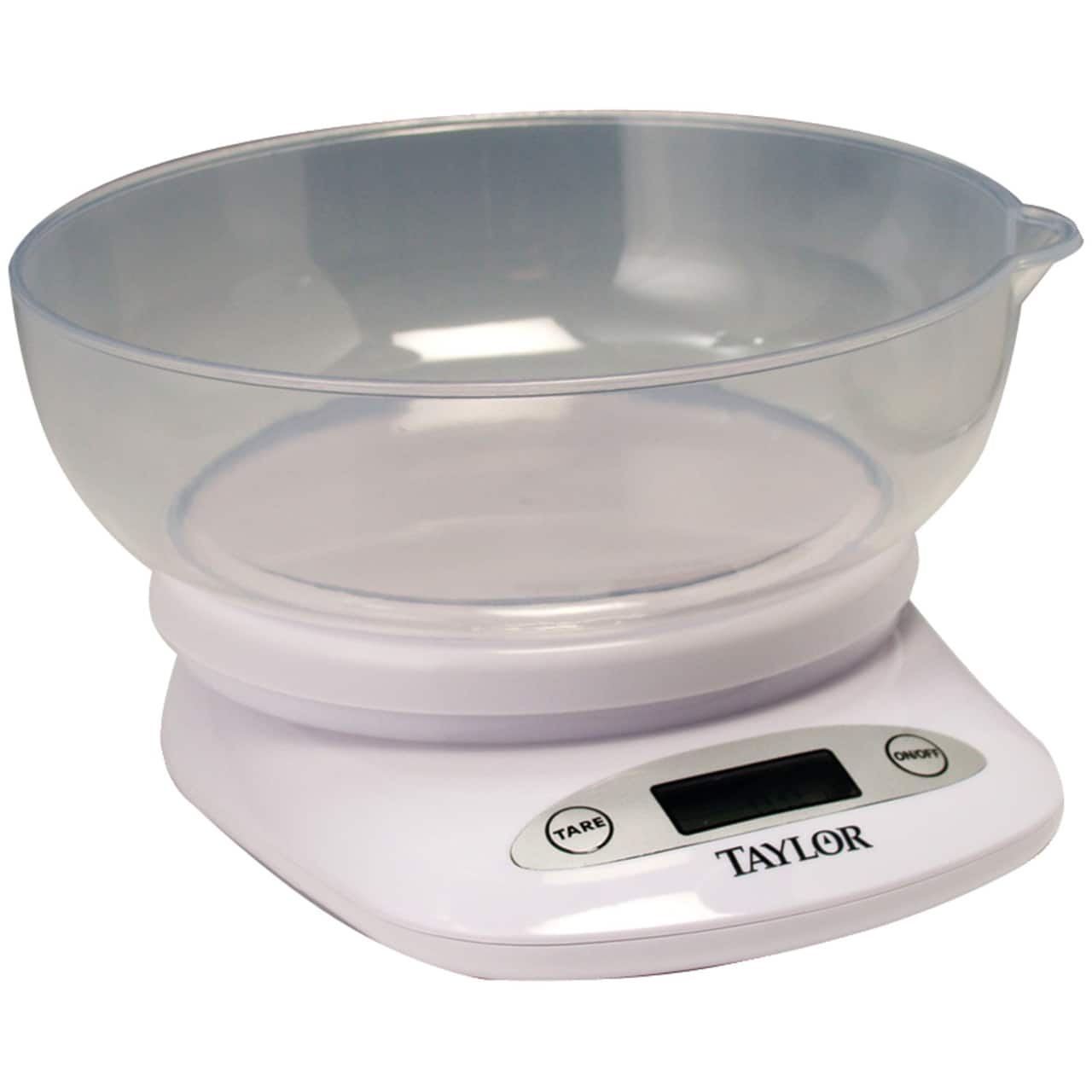 Taylor® 4.4lb. Capacity Digital Kitchen Scale with Bowl
